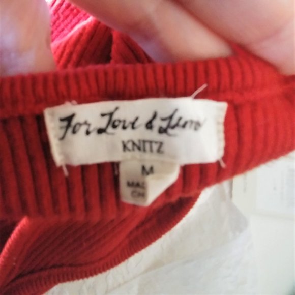 For Love & Lemons Annie Rib Tank Mini Dress - Size S to M - Rust Color - Picture 9 of 10